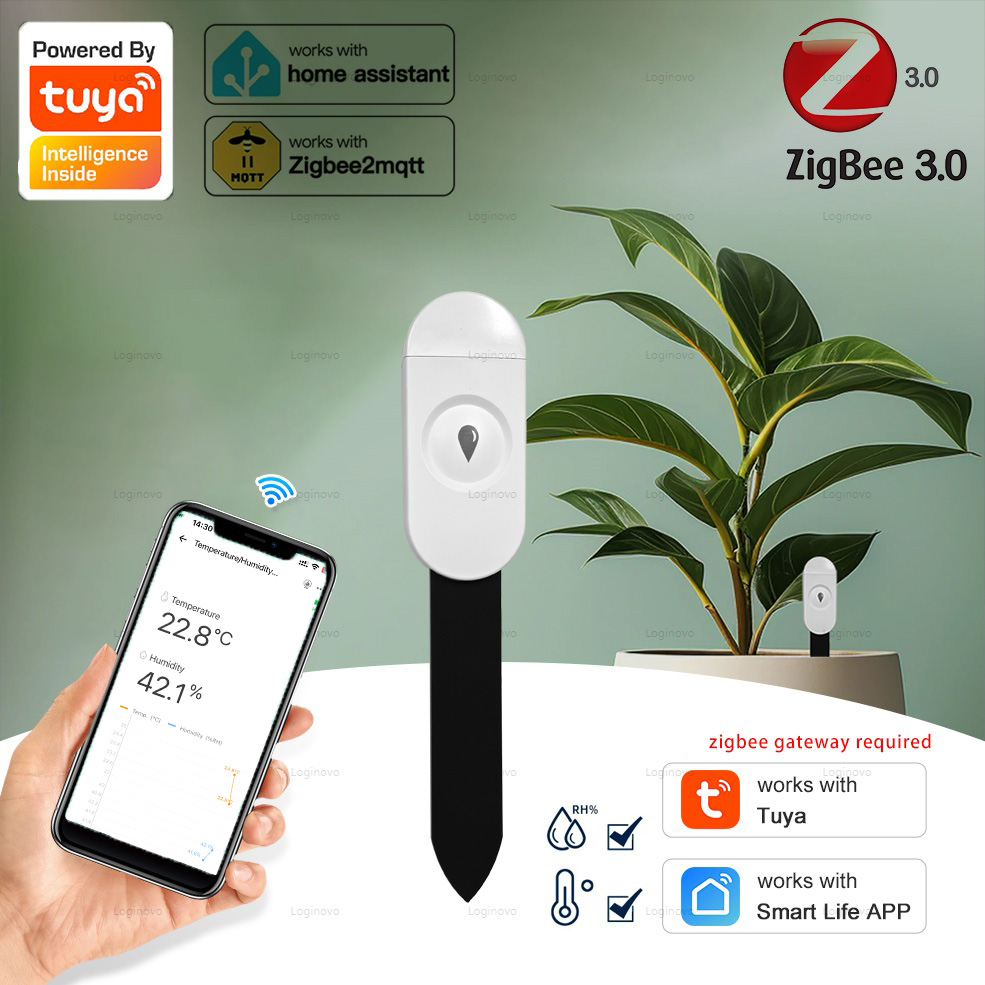 Tuya Zigbee – testeur d'humidi - Tuya Zigbee Soil Moisture Temperature Sensor avis et prix