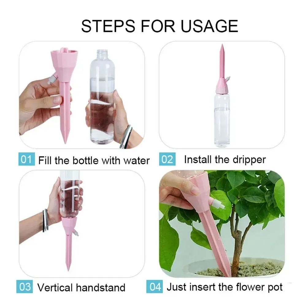 Système d'irrigation goutte à  - Automatic Plant Watering Spikes Drip Kit avis et prix