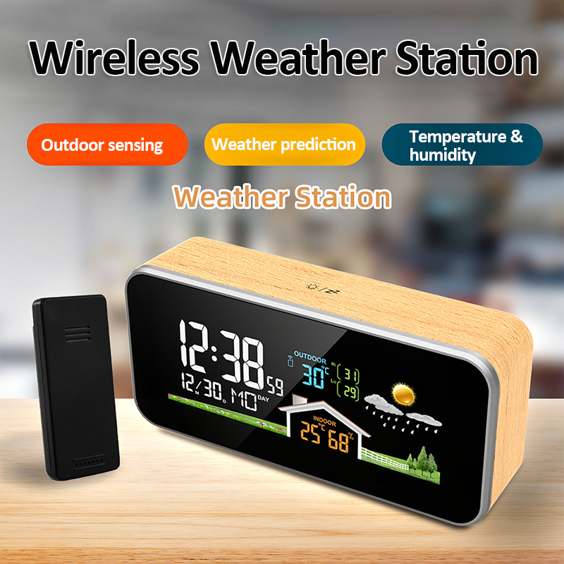 Station météo sans fil, réveil - Wireless Weather Station Indoor Outdoor avis et prix