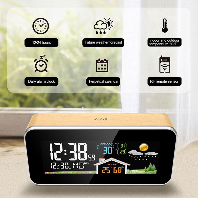 Station météo sans fil, réveil - Wireless Weather Station Indoor Outdoor avis et prix