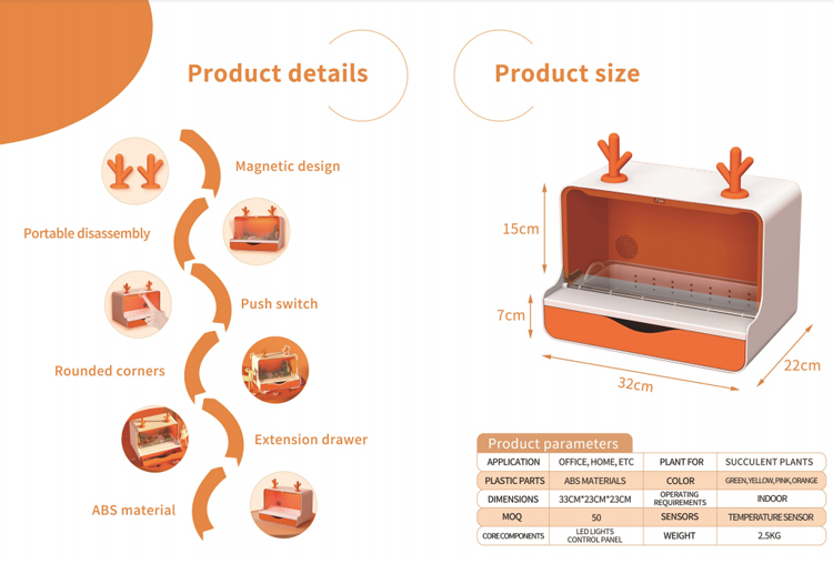 Kit de culture hydroponique d' - Indoor Herb Garden Grow Light Smart Kit avis et prix